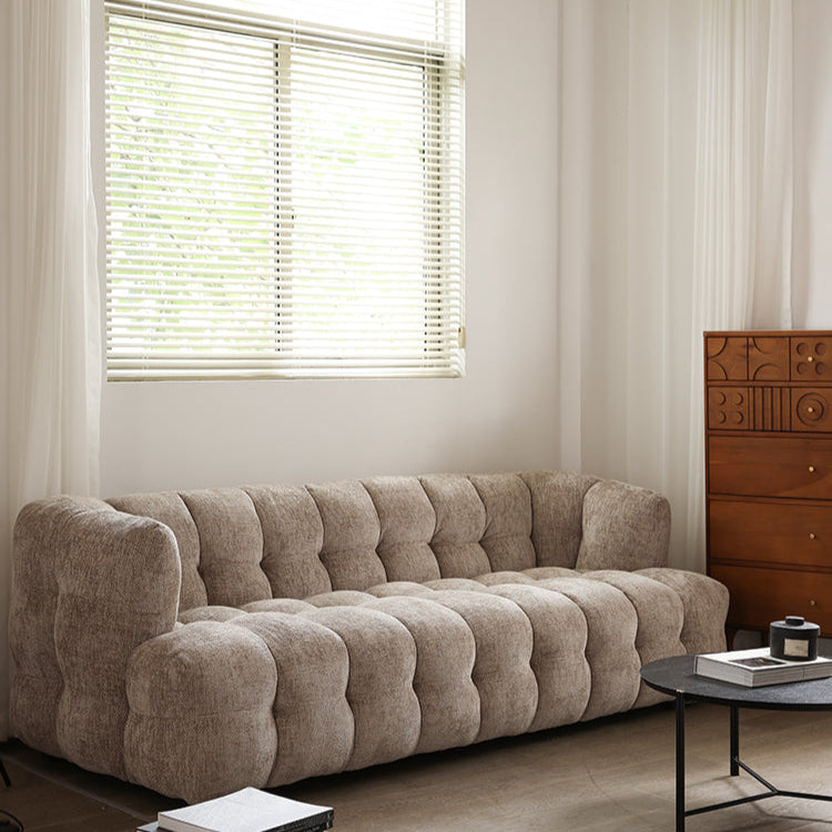 Mayfair Three Seater - Light Brown