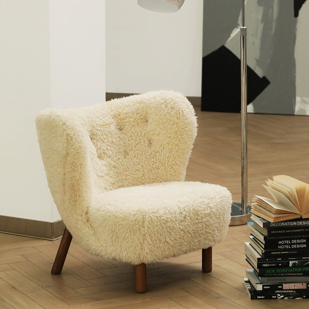 Athena Fluffy Occasional Chair
