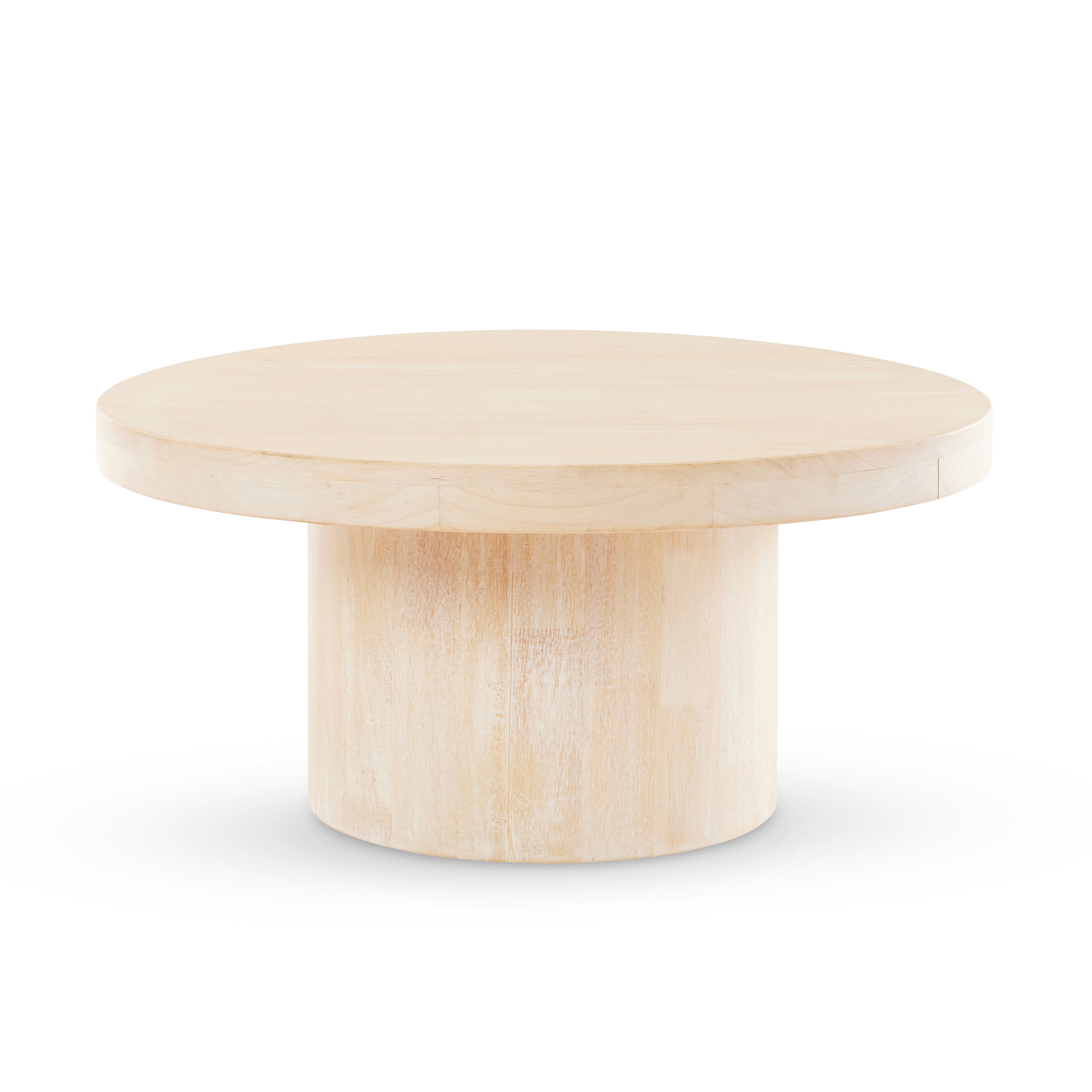 April Whitewash Coffee Table