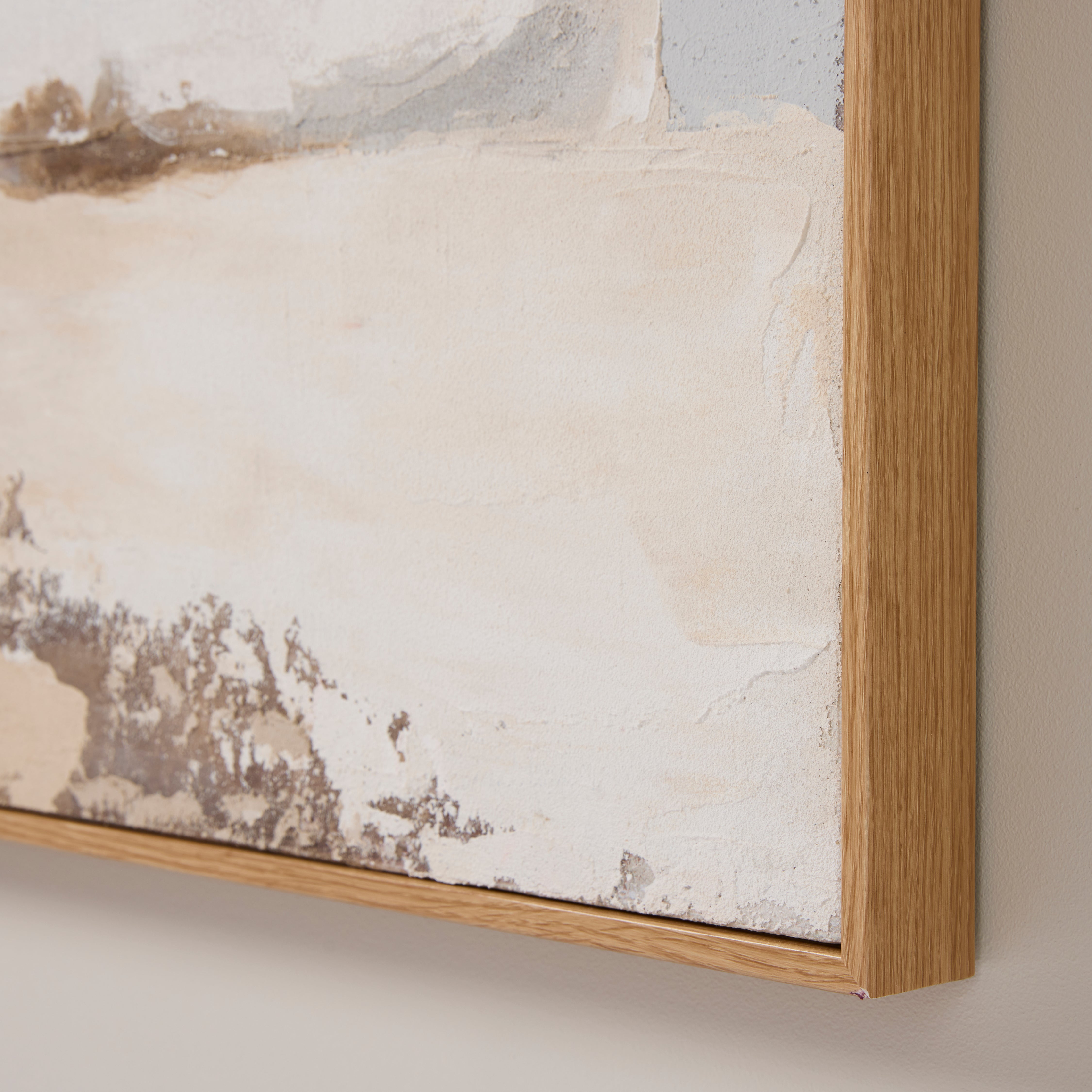 Clyde Black / Neutral Wall Art 80x100cm