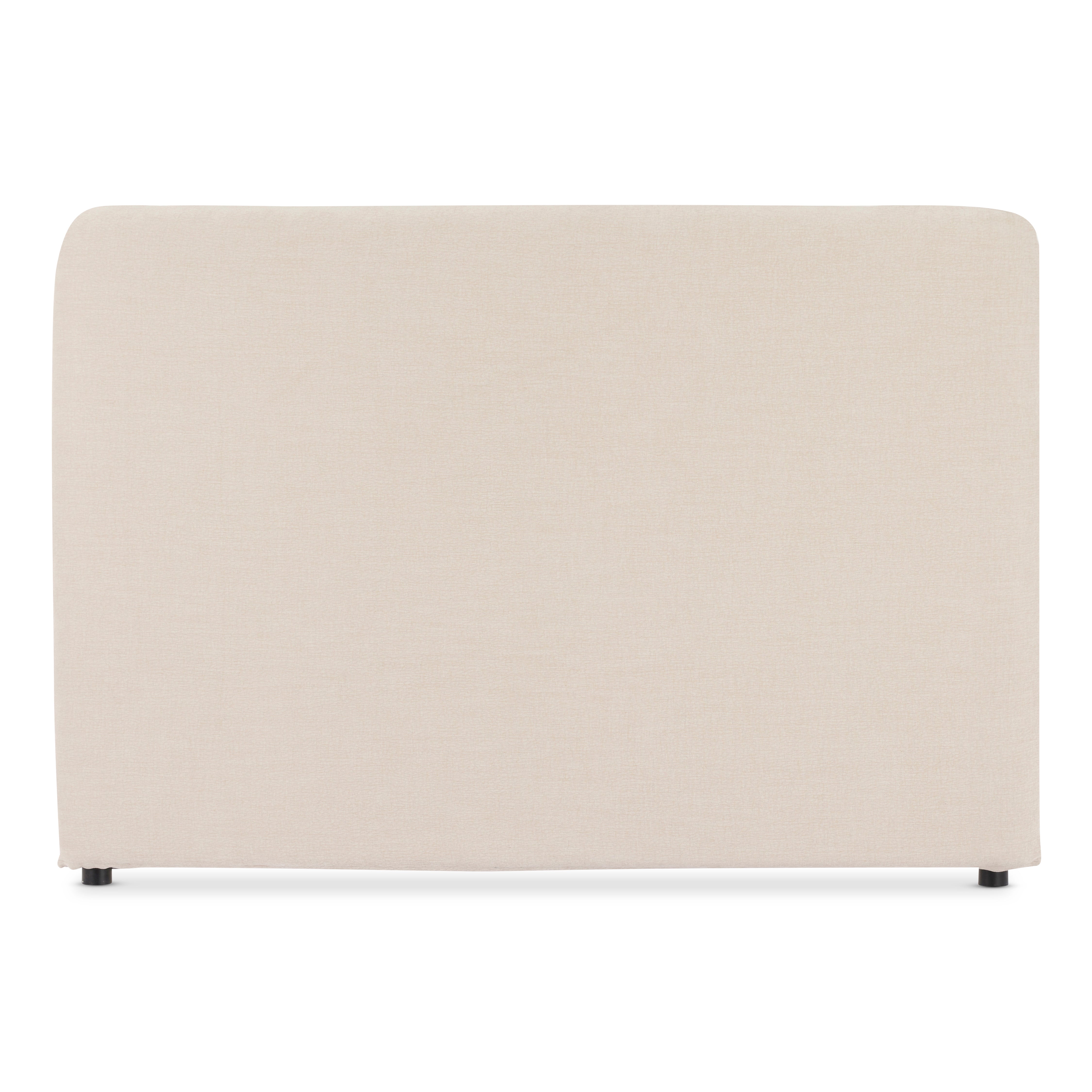 Beau Natural Bedhead Slip Cover King