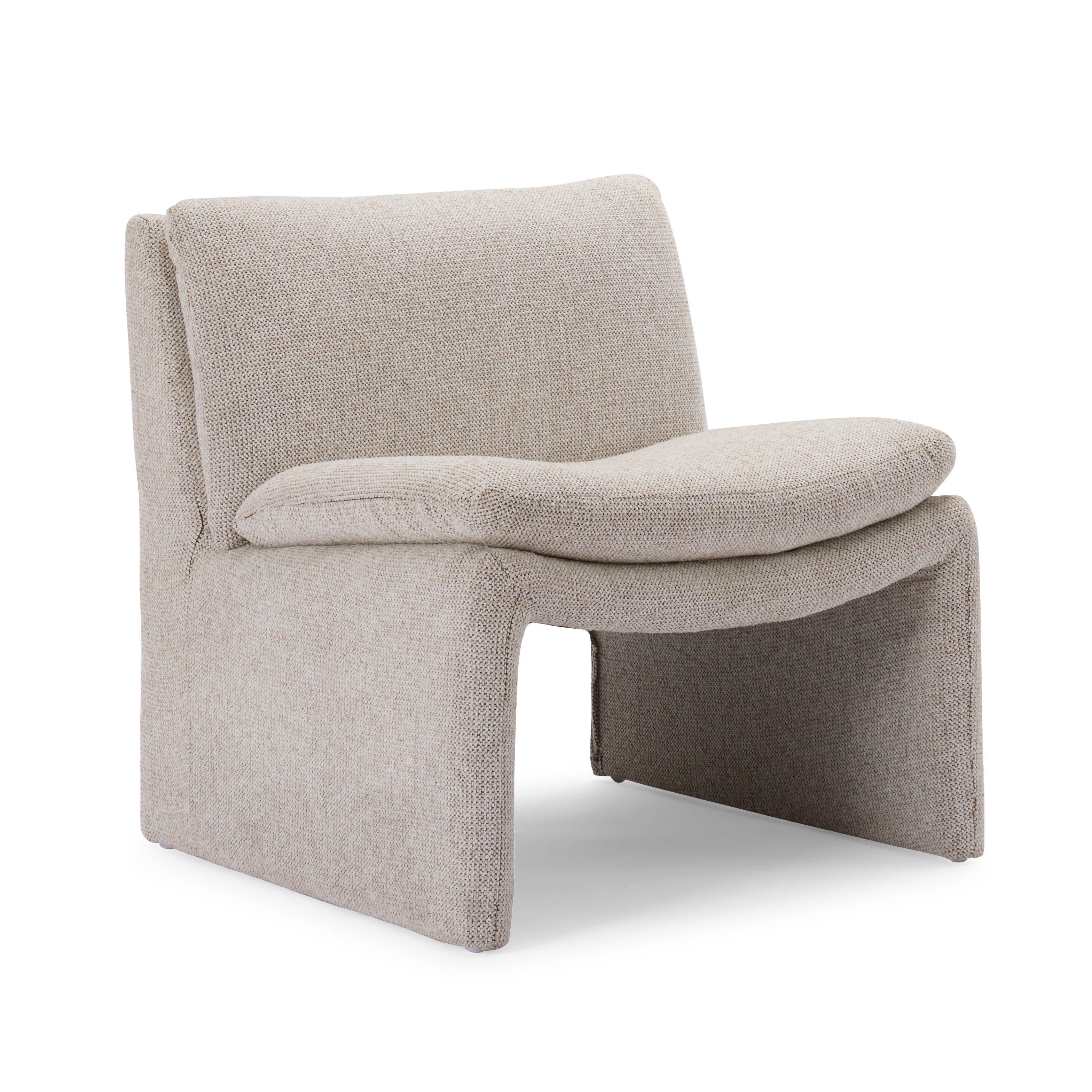 Levi Stone Melange Chair