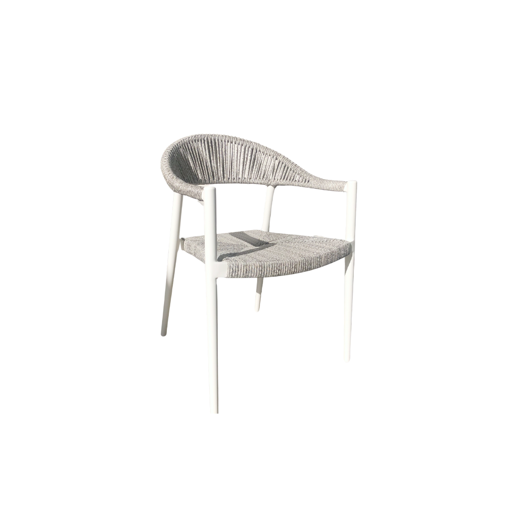 Serena Outdoor Dining Chair - Grey