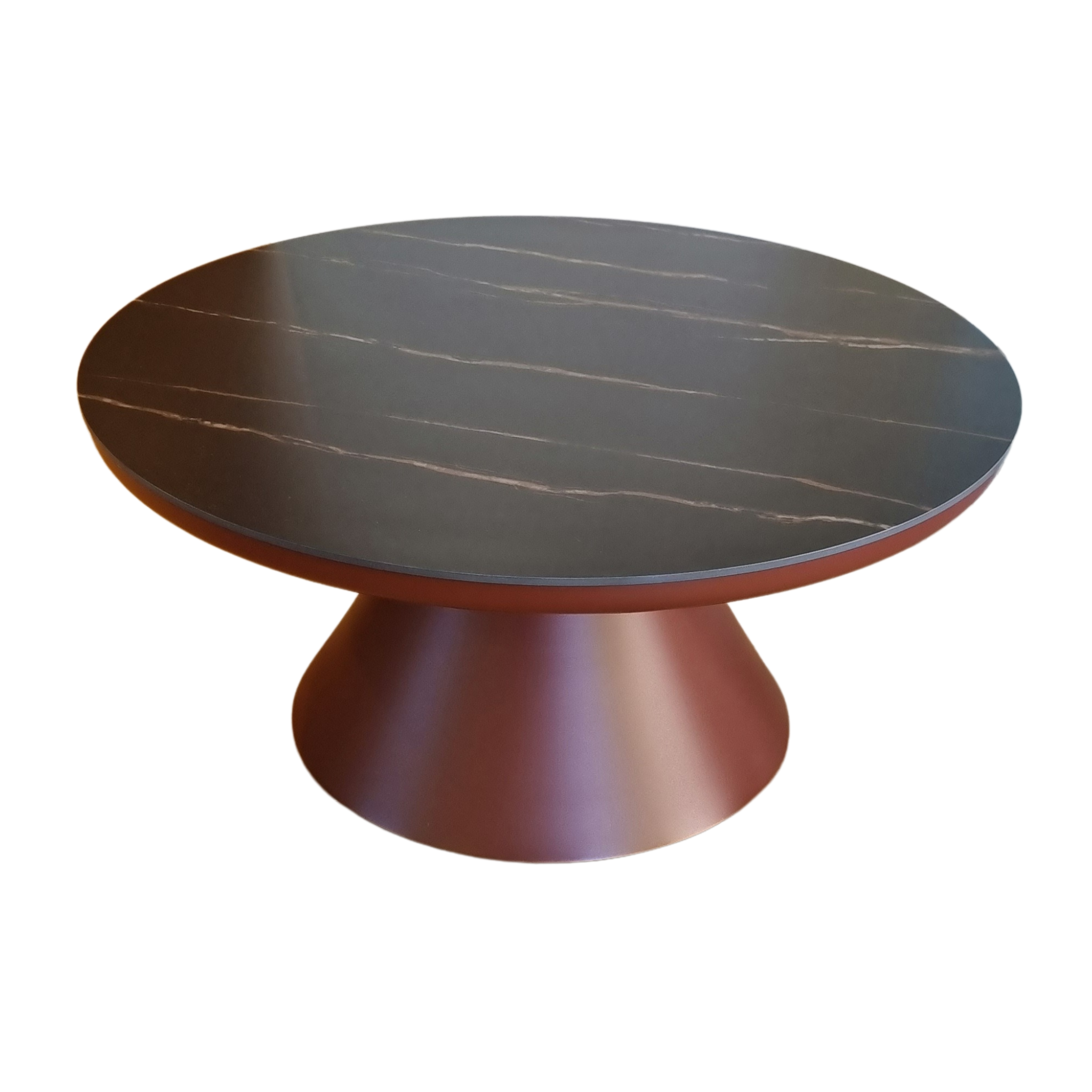 Milan Outdoor Coffee Table - Burgundy