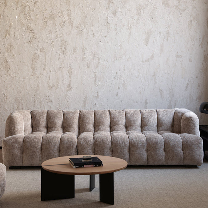 Mayfair Three Seater - Light Brown