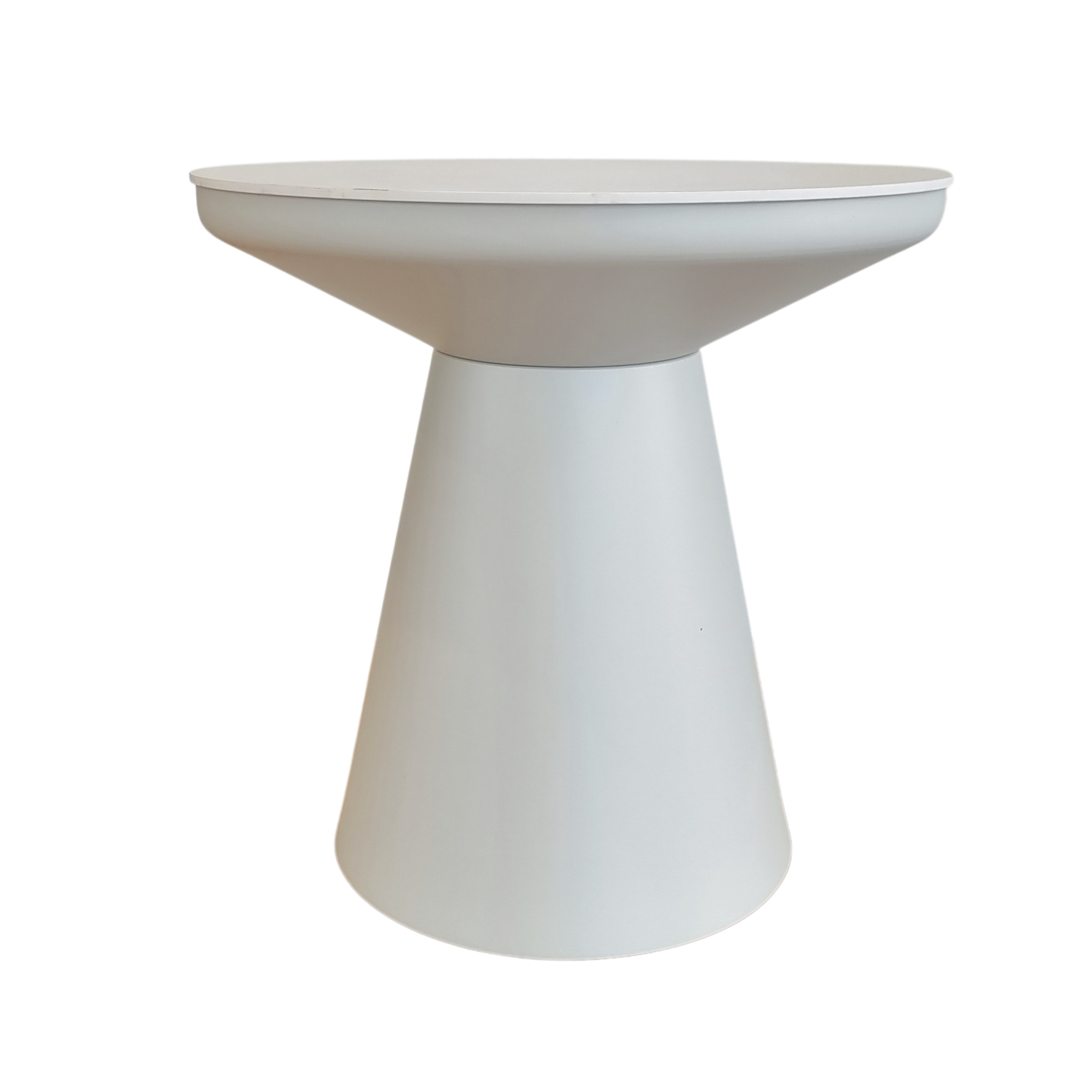 Milan Outdoor End Table - Olive Grey