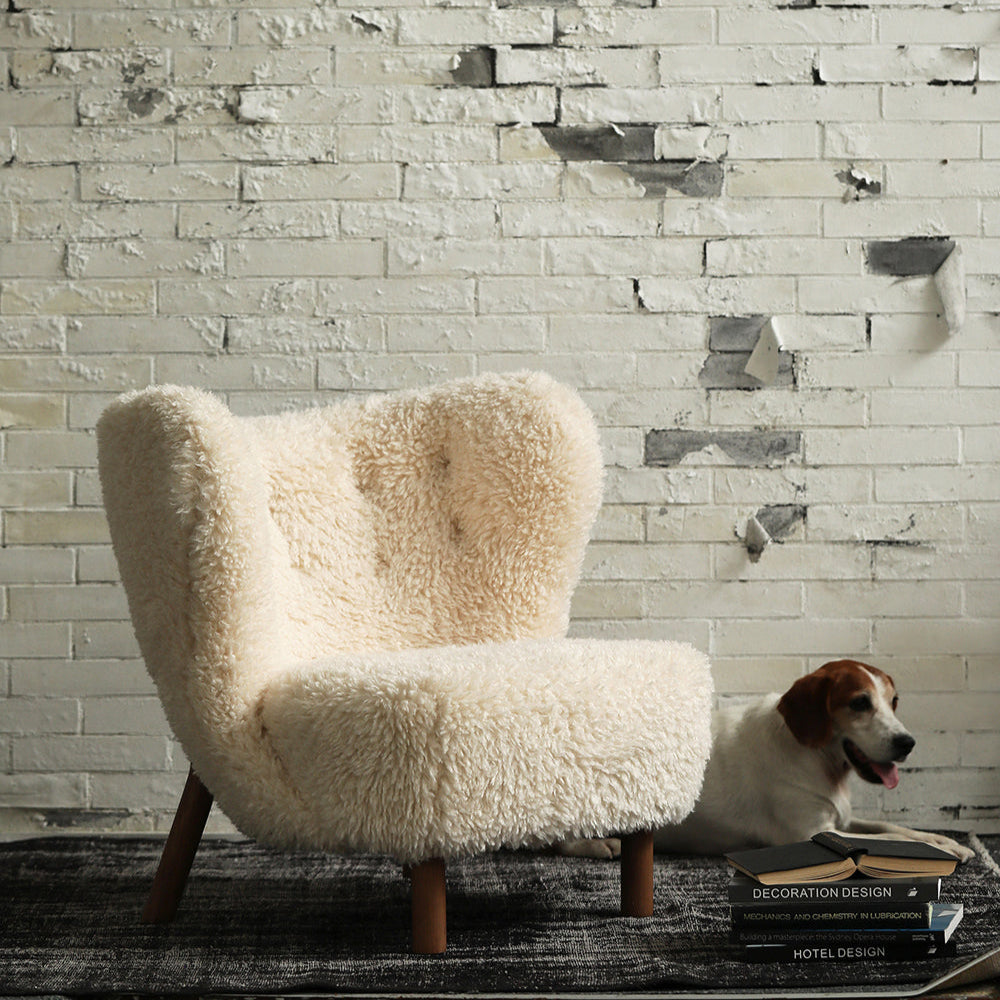 Athena Fluffy Occasional Chair
