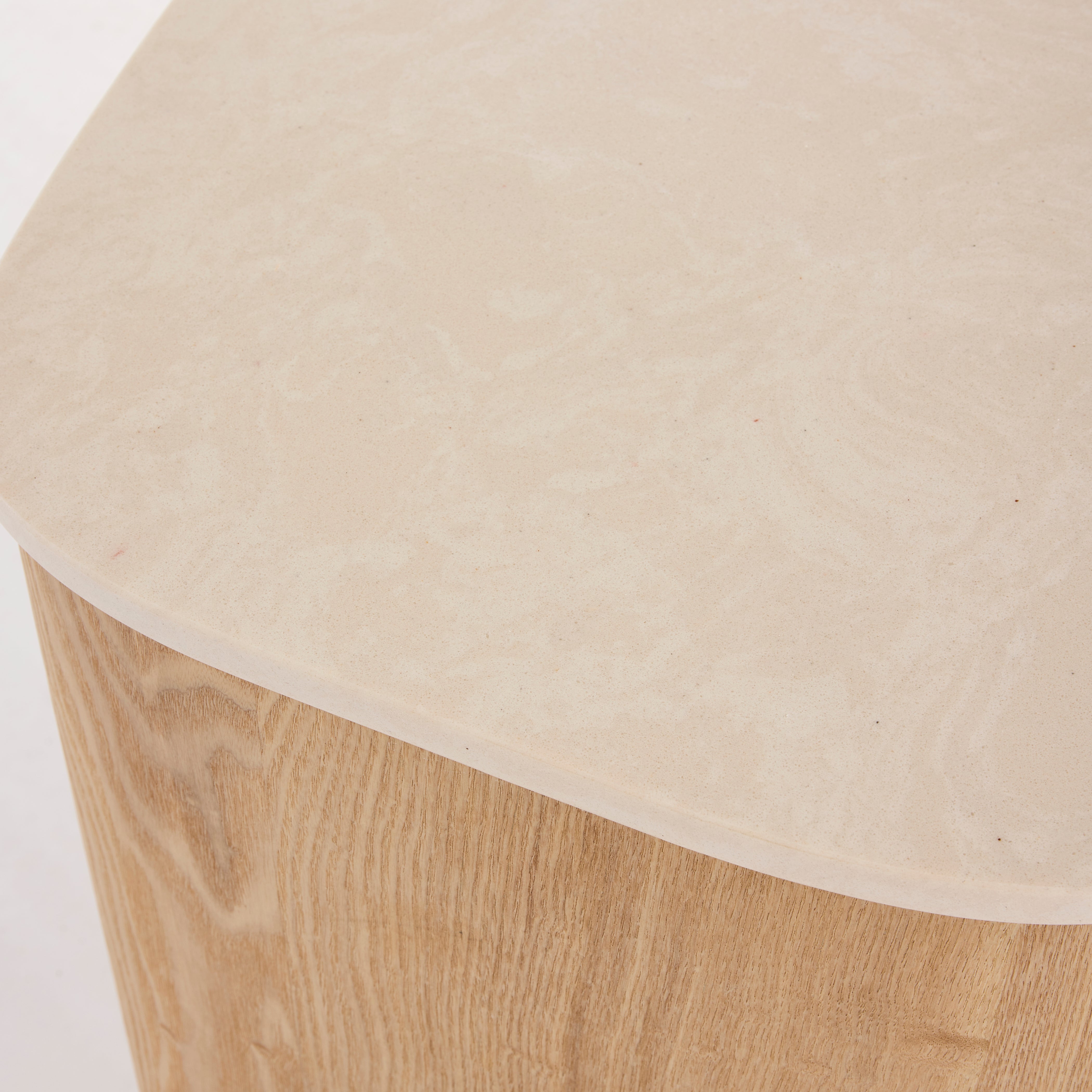 Athena Oak Bedside Table