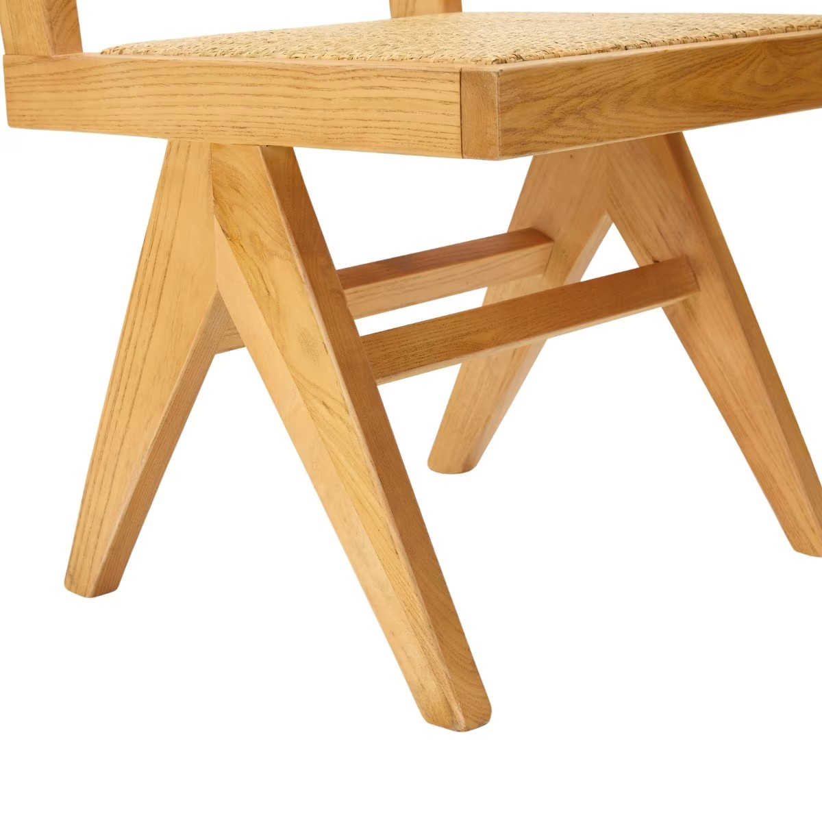 Azul Dining Armless Chair Natural and Rattan