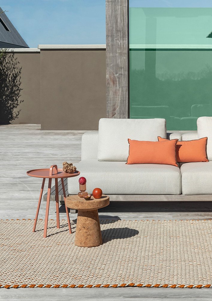 BRINK & CAMPMAN LACE TRI-COLOURE WHITE OUTDOOR