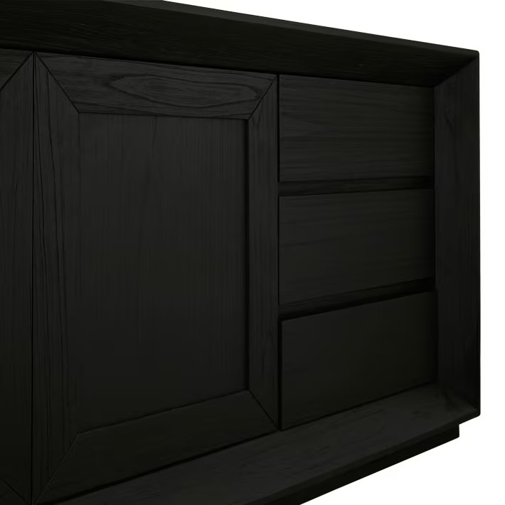 Balmain Buffet Black - 180cm