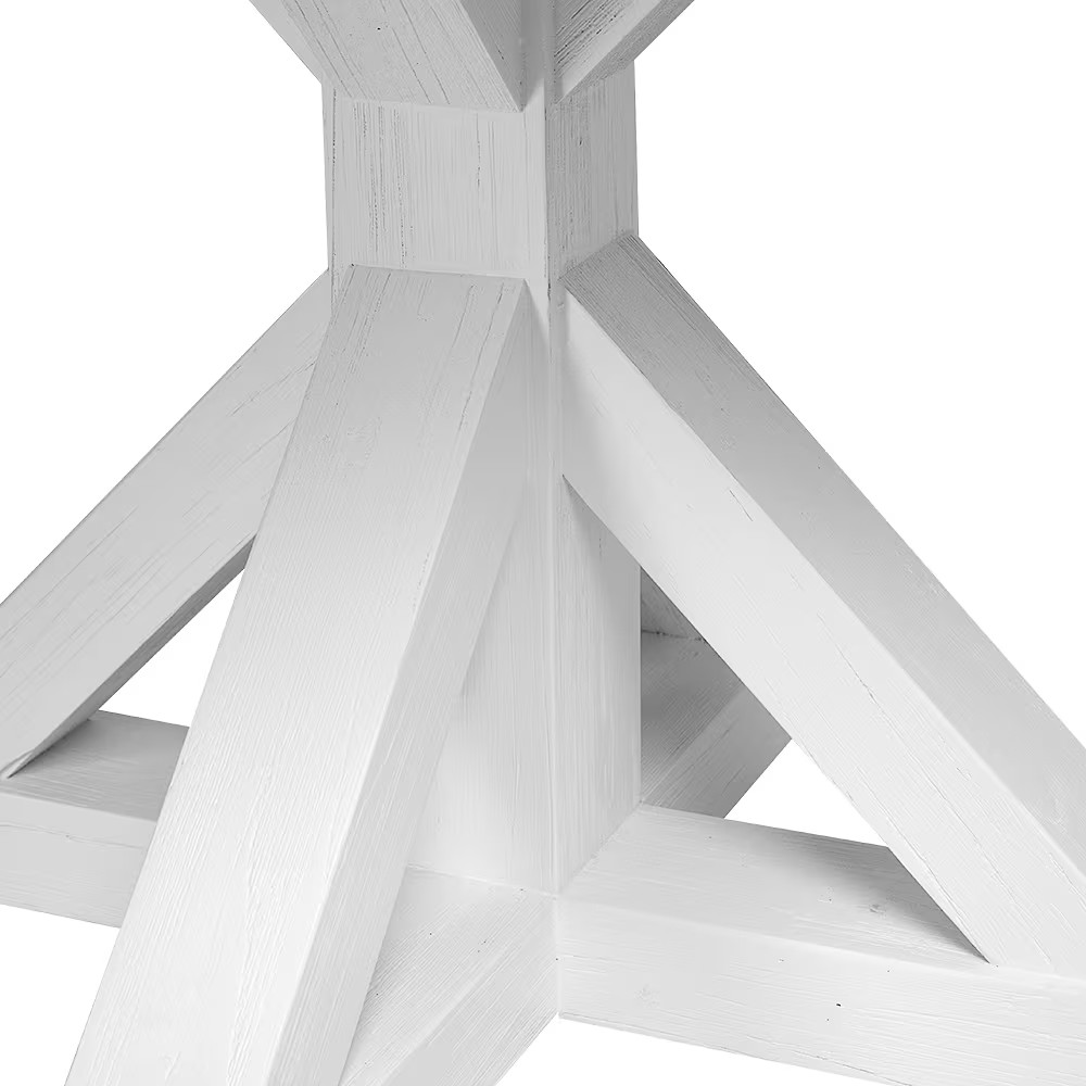 Balmain Round Dining Table White