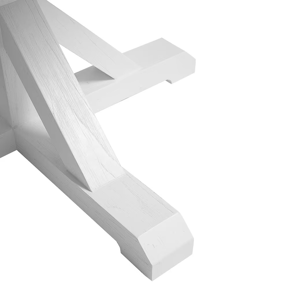 Balmain Round Dining Table White
