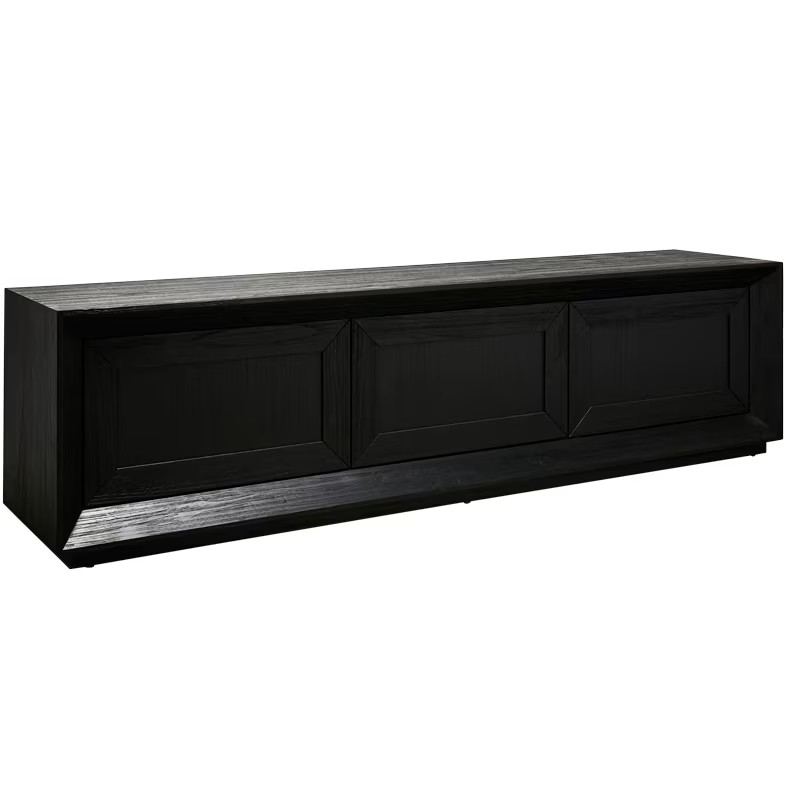 Balmain TV Unit Black - 228cm