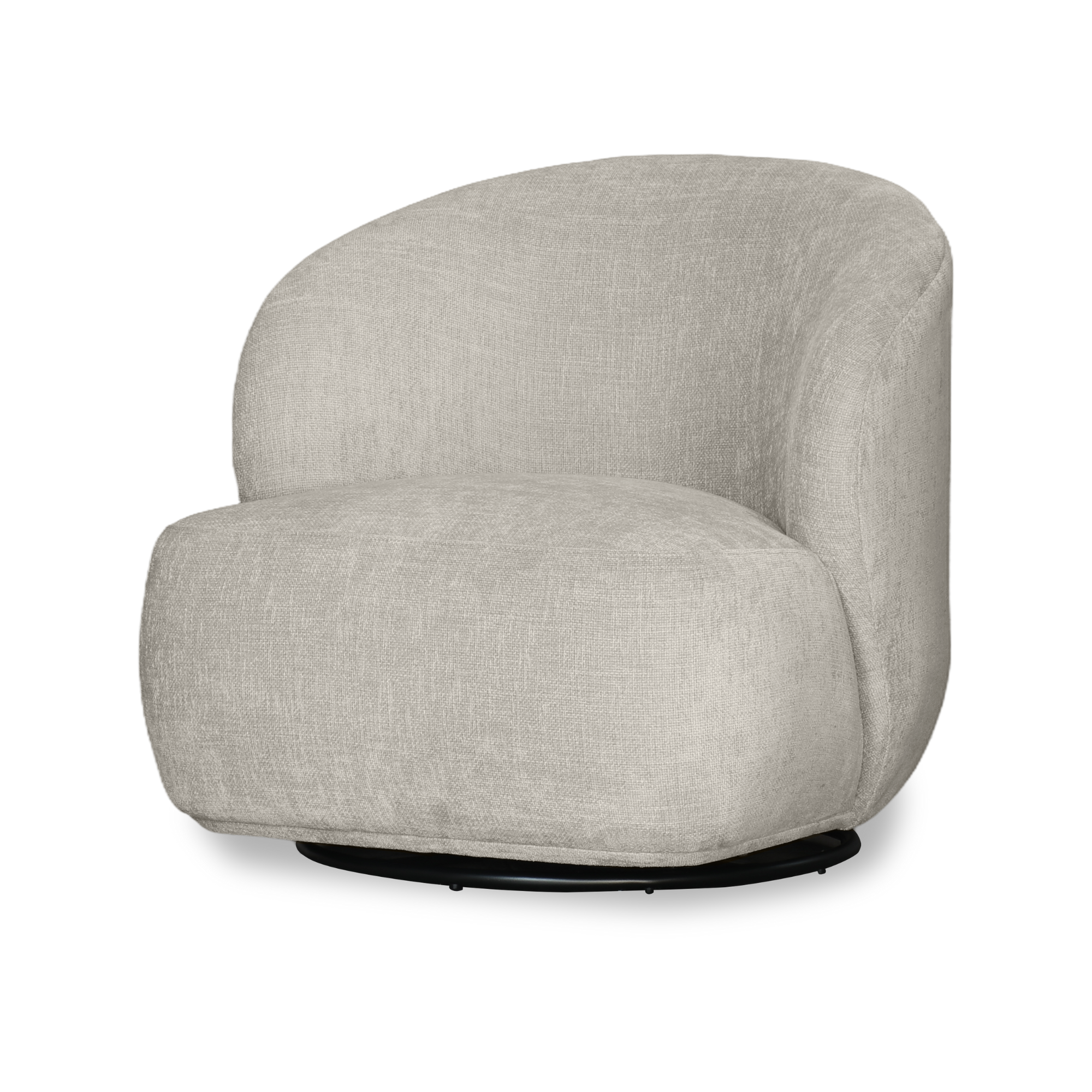 Byron Swivel 1 Seater - Taupe