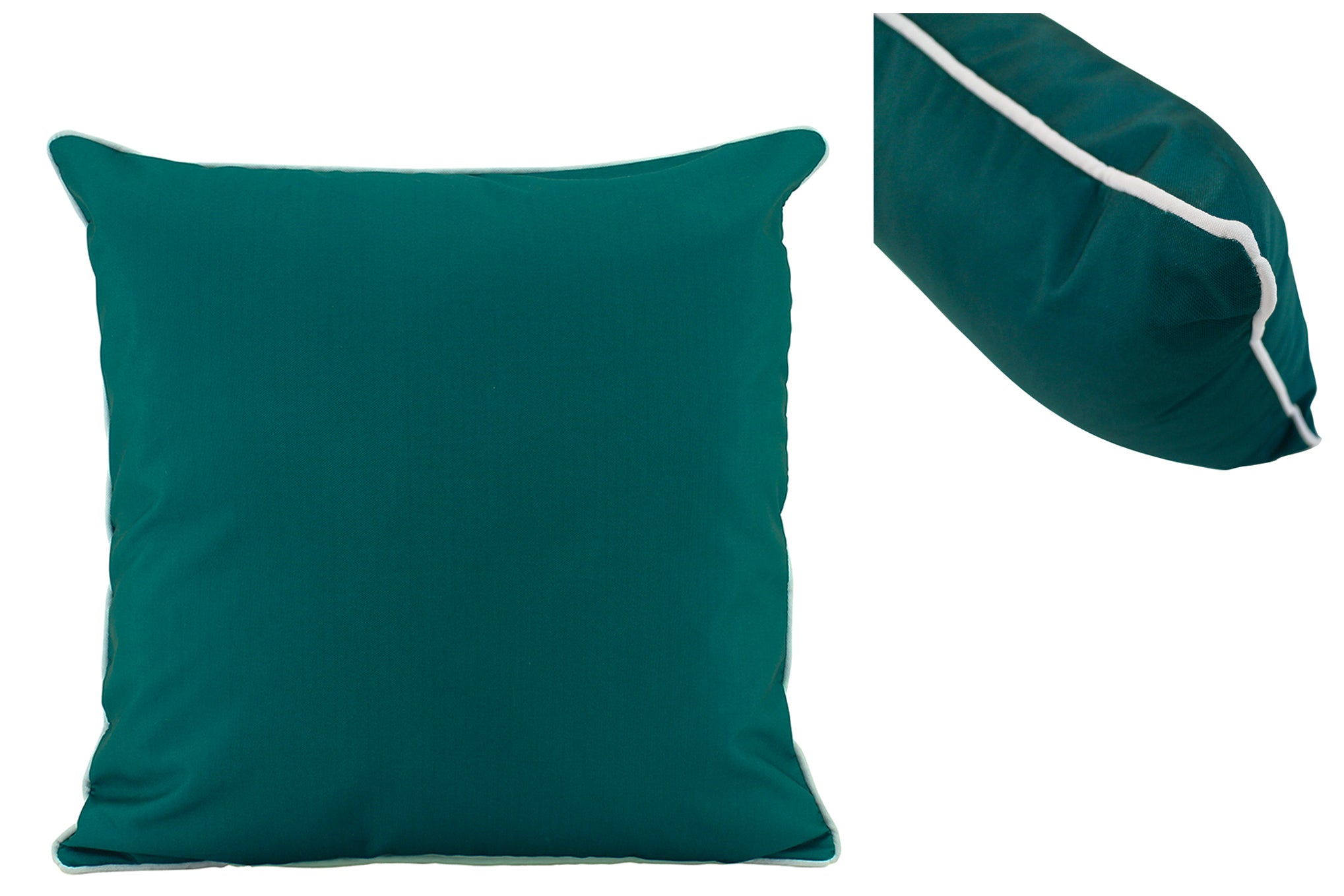 Emerald Outdoor Basic Cushion with piping 50x50