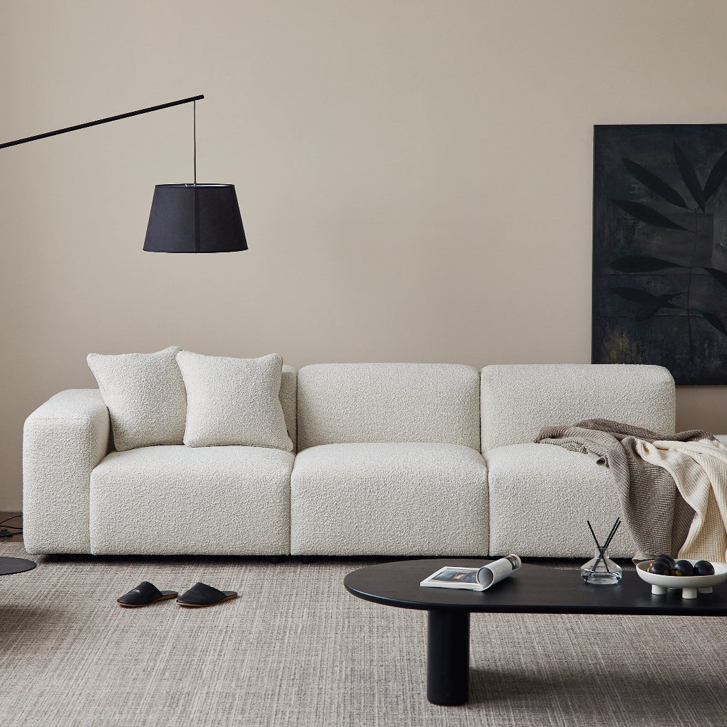 Cheese 3 Seater - Charcoal