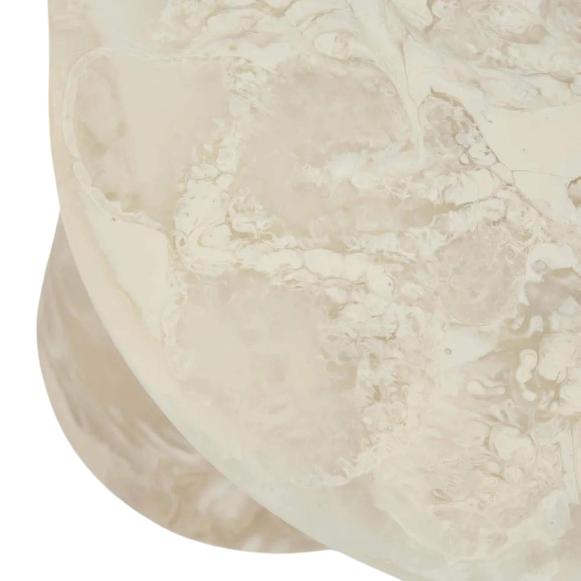 Cloud Resin Side Table White (ETA 19-04-2026)