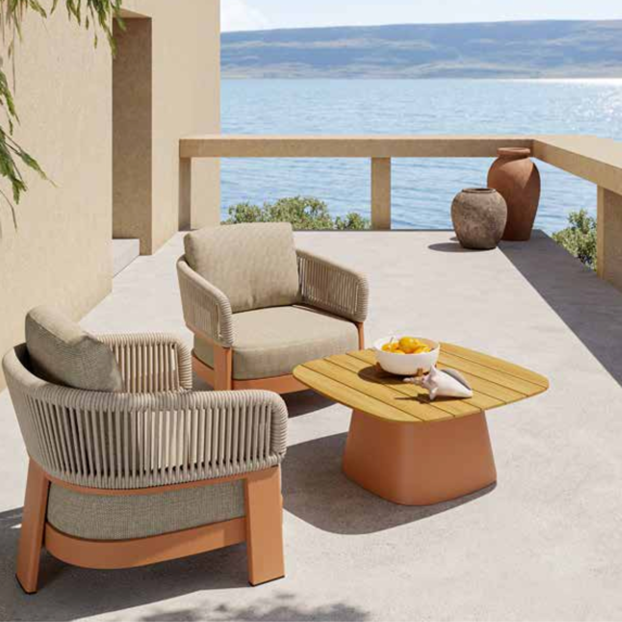 Coogee Three Seater Outdoor Lounge