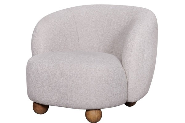 Cove Chair 85x90x73cm Grey Beige