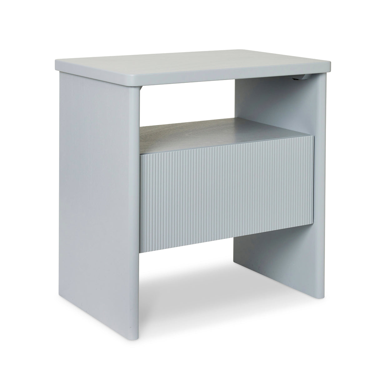 Darla Light Blue Bedside Table