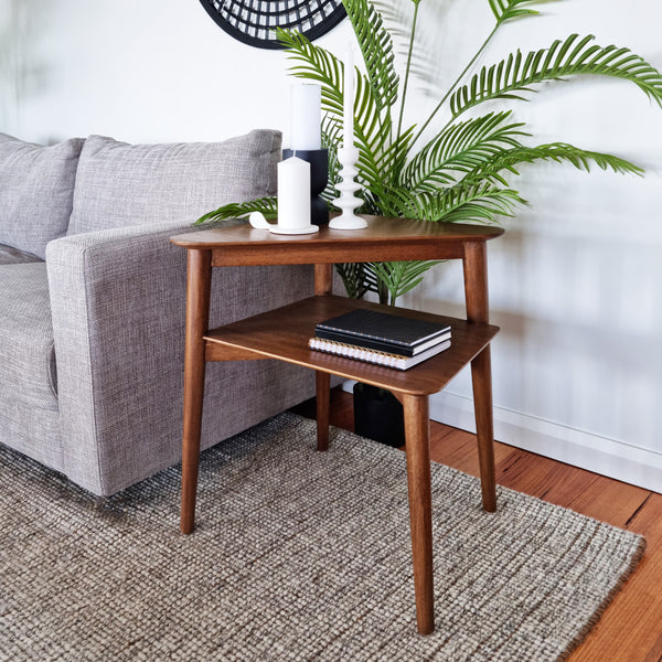 Dayton Double Top Side Table - Natural