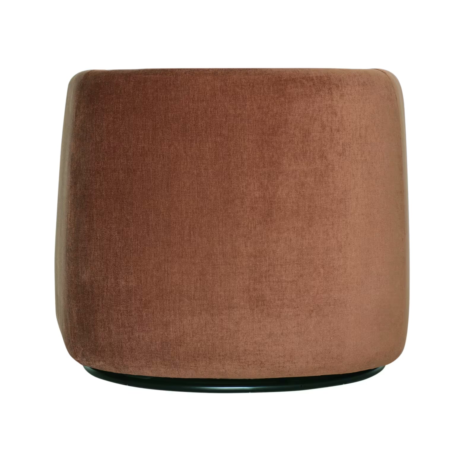 Decker Muse Rust Swivel Chair