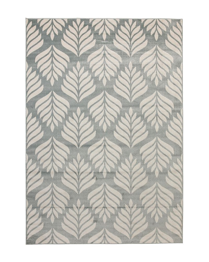 Dibang Aqua Light Green and Cream Indoor Outdoor Rug