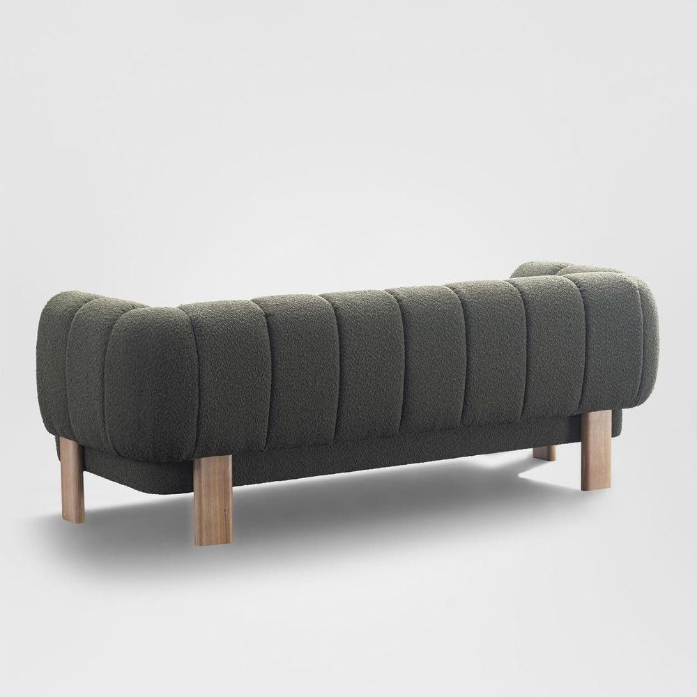 Ditto 2.5 seater Sofa Olive Boucle