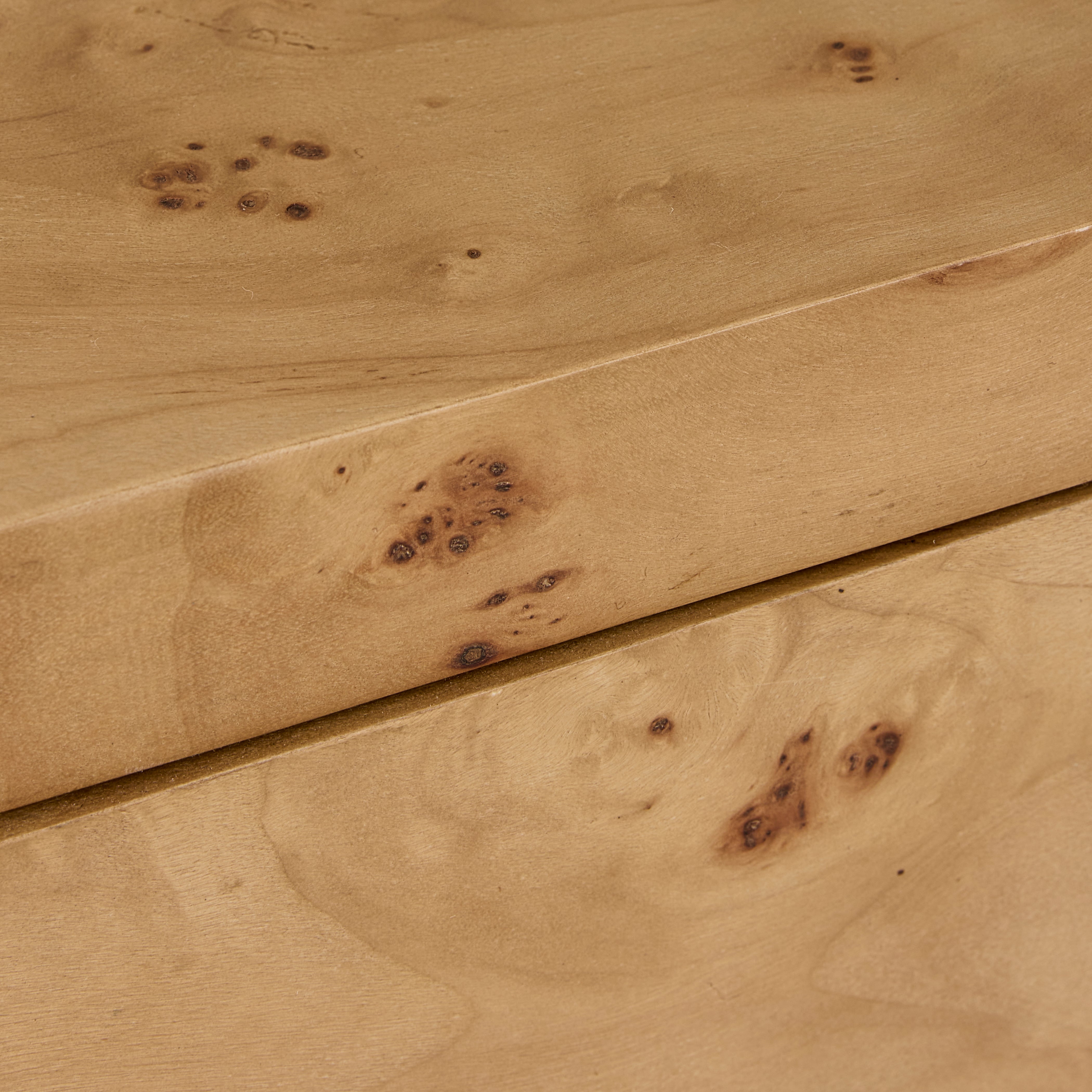Elke Burl Wood Bedside Table