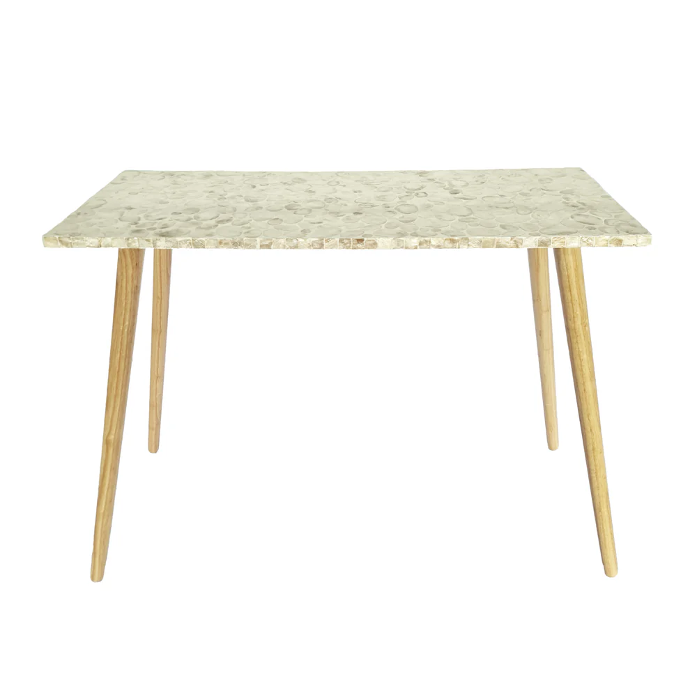 Elodie Pearl Console Table--Natural