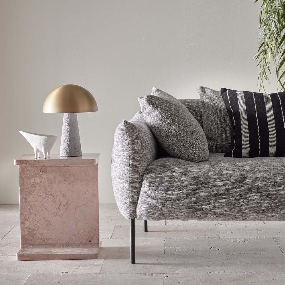 GIANO Sofa 3 seater Grey Fleck