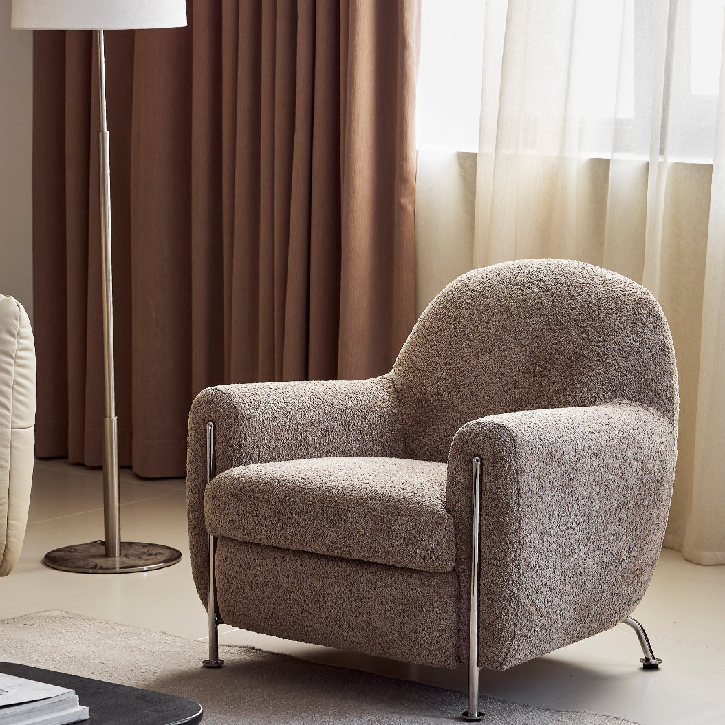 Hamburg Lounge Chair - Caramel