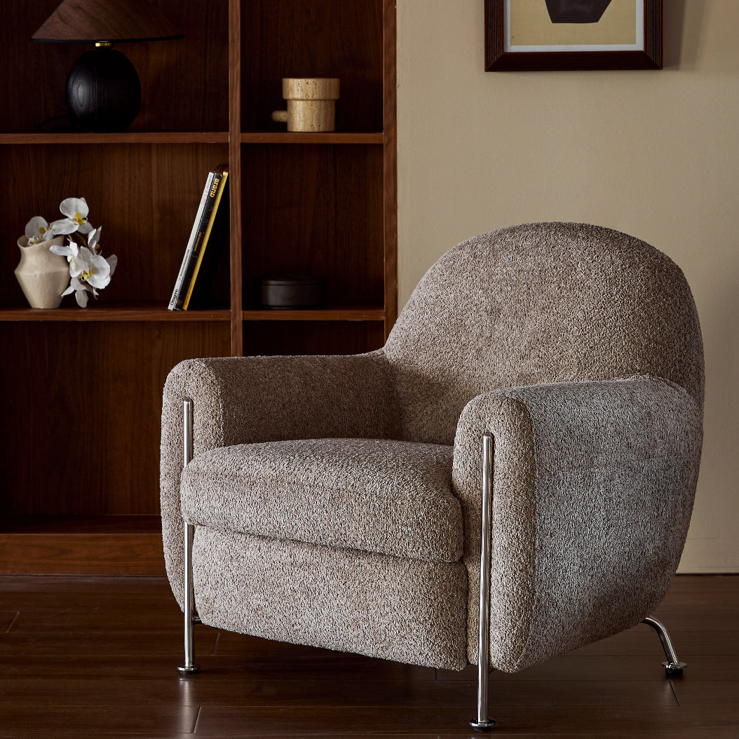 Hamburg Lounge Chair - Caramel