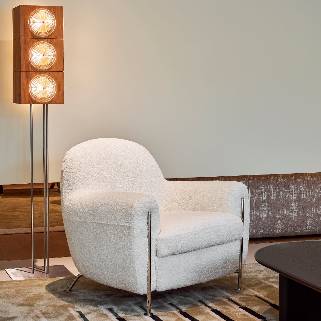 Hamburg Lounge Chair - Cream
