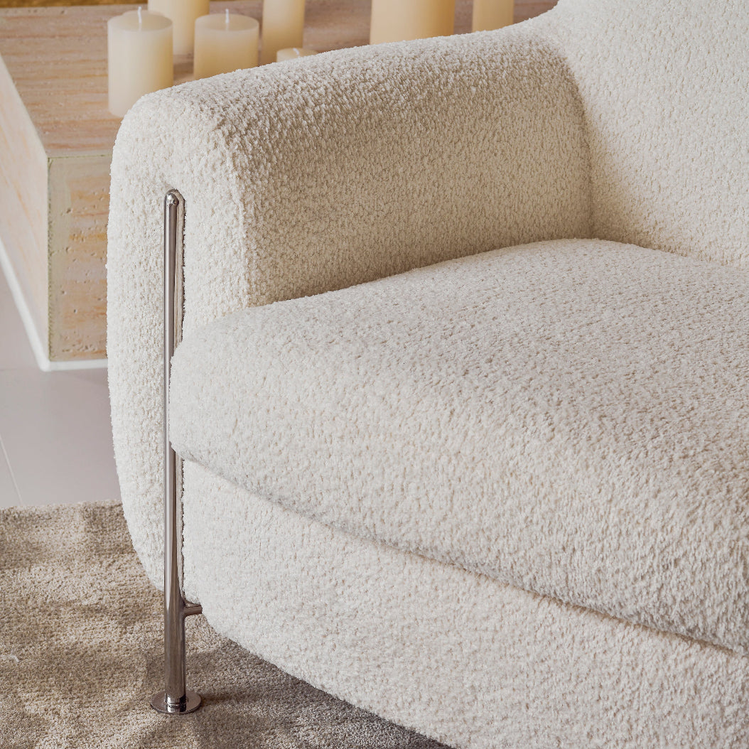Hamburg Lounge Chair - Cream