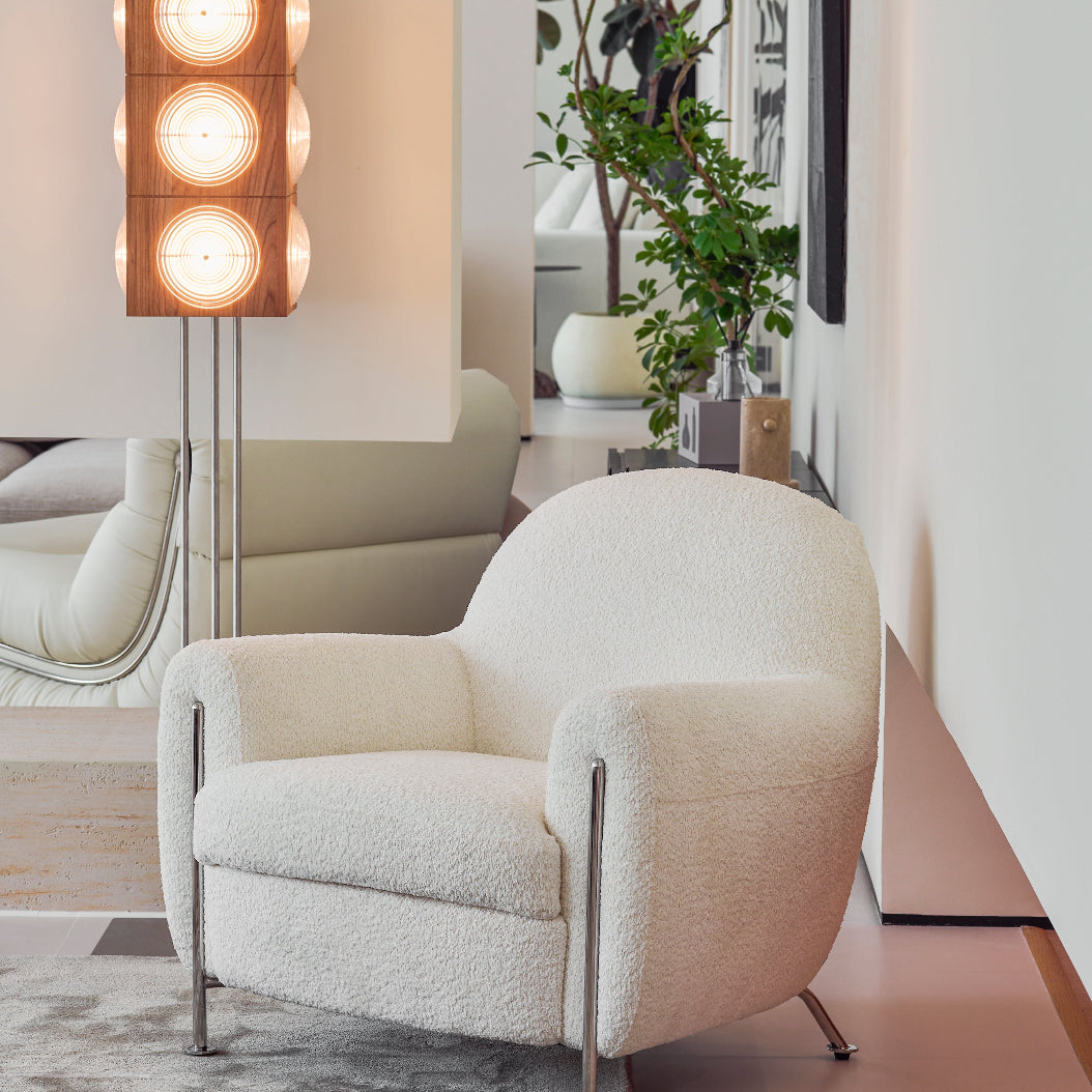 Hamburg Lounge Chair - Cream
