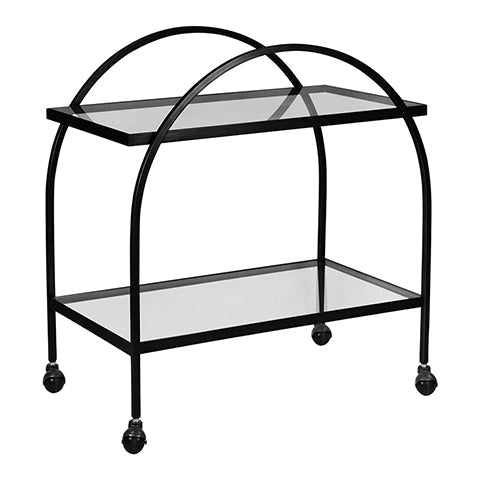 Ponte Black Bar Cart