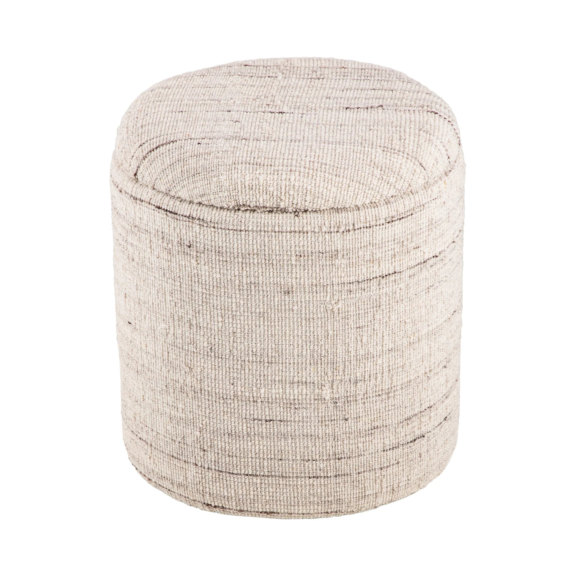 James Storage Ottoman Natural