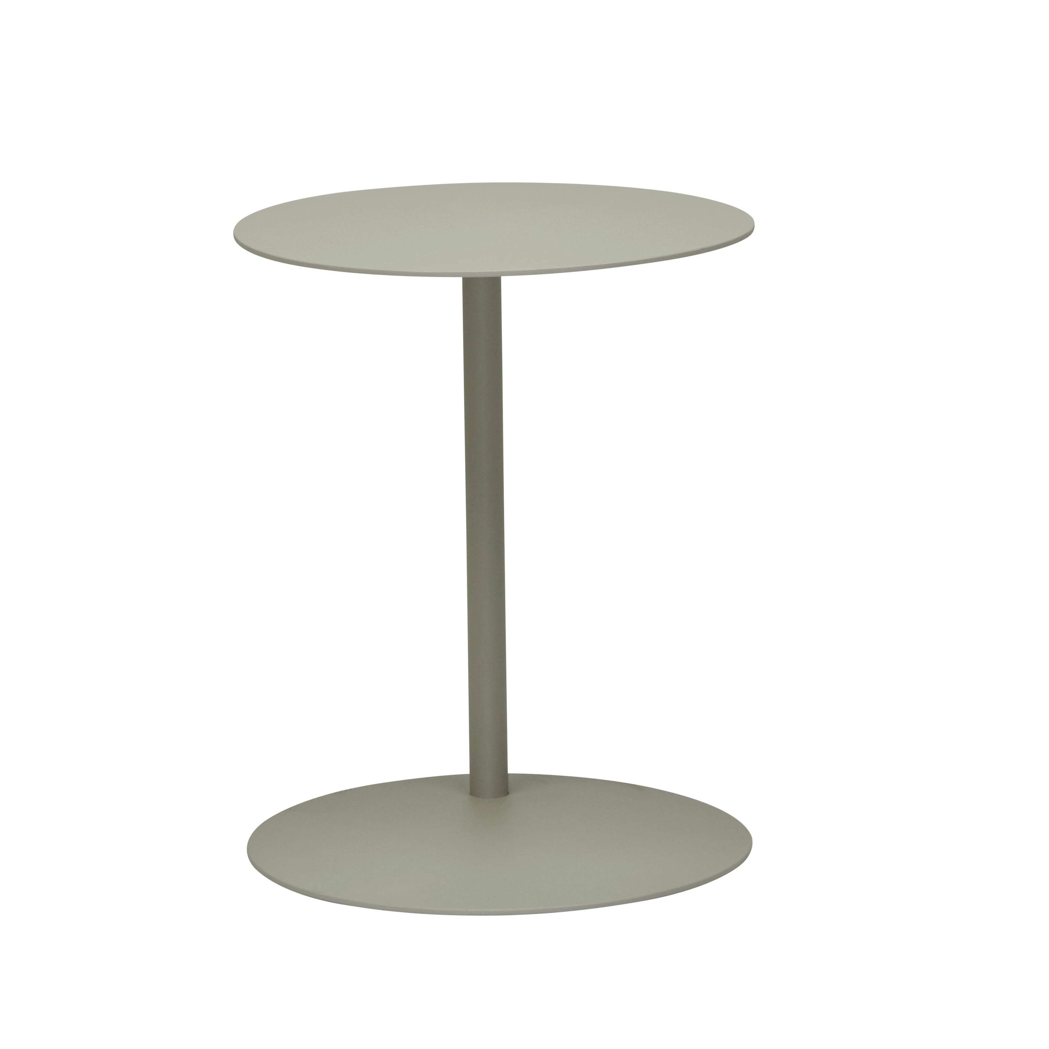 Aperto Ali Round Side Table Tall- Grey (Outdoor)