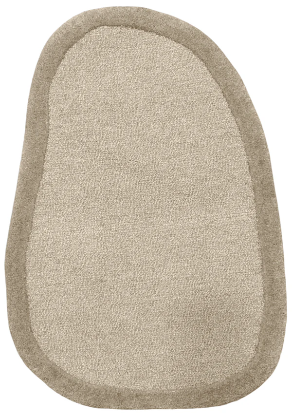 Lisa Shape Rug--Brown