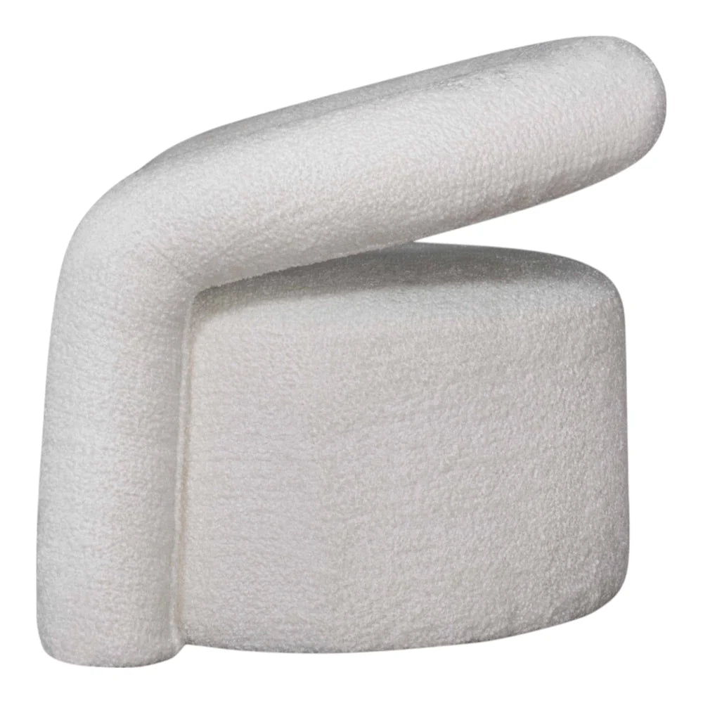 Lumen Boucle Occasional Chair - Ivory