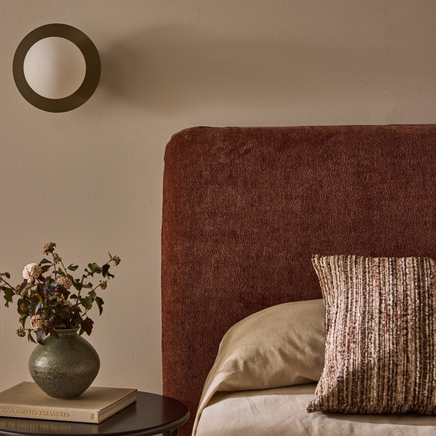 Beau Russet Bedhead Slip Cover King