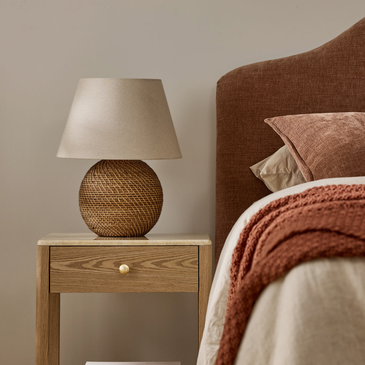 Bahama Natural Rattan Lamp