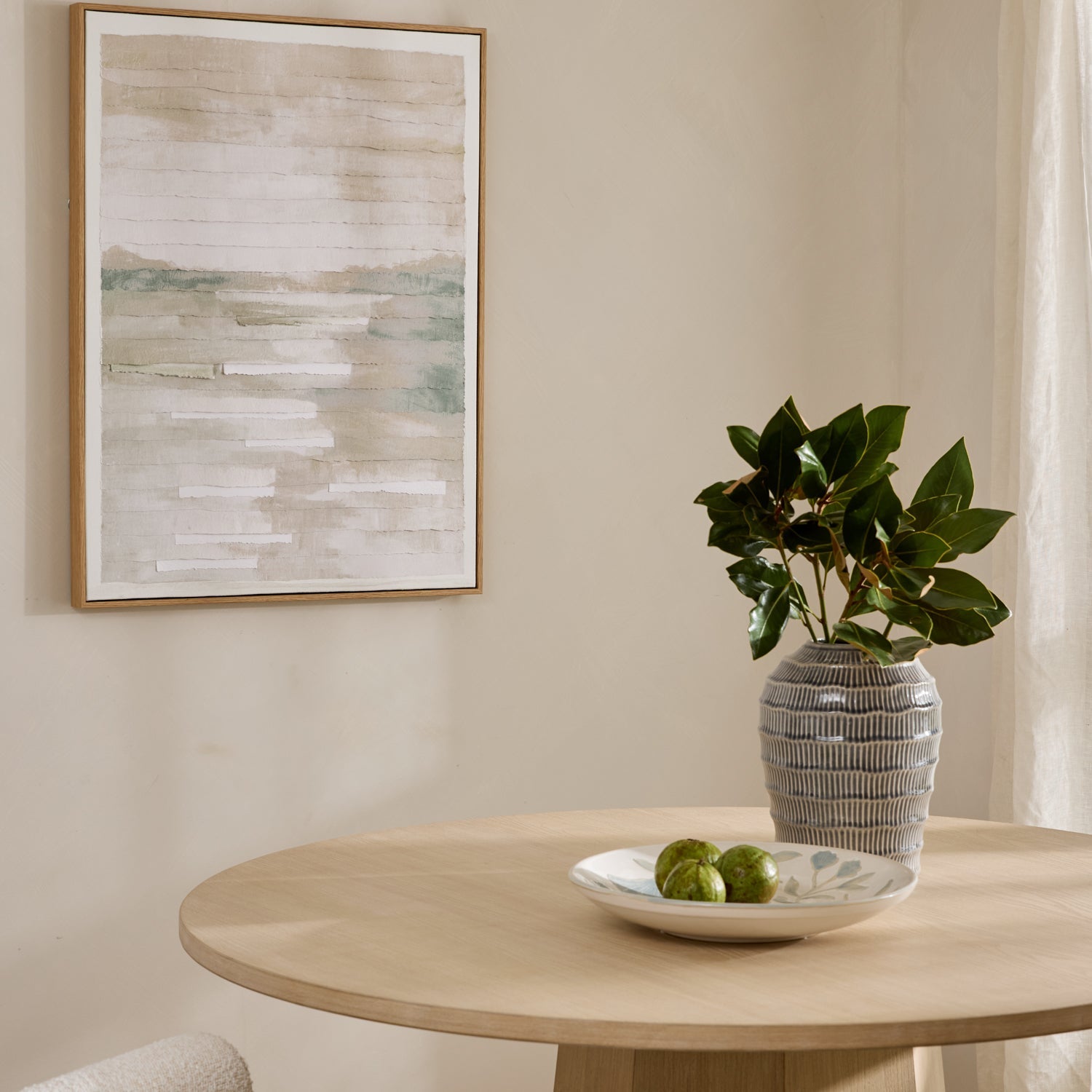 Verity Green Ombre Wall Art 65x85cm Set of 2