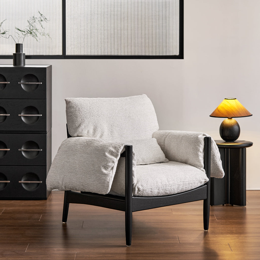 Martini Lounge Chair - Beige