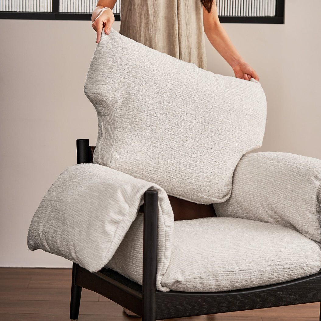 Martini Lounge Chair - Beige