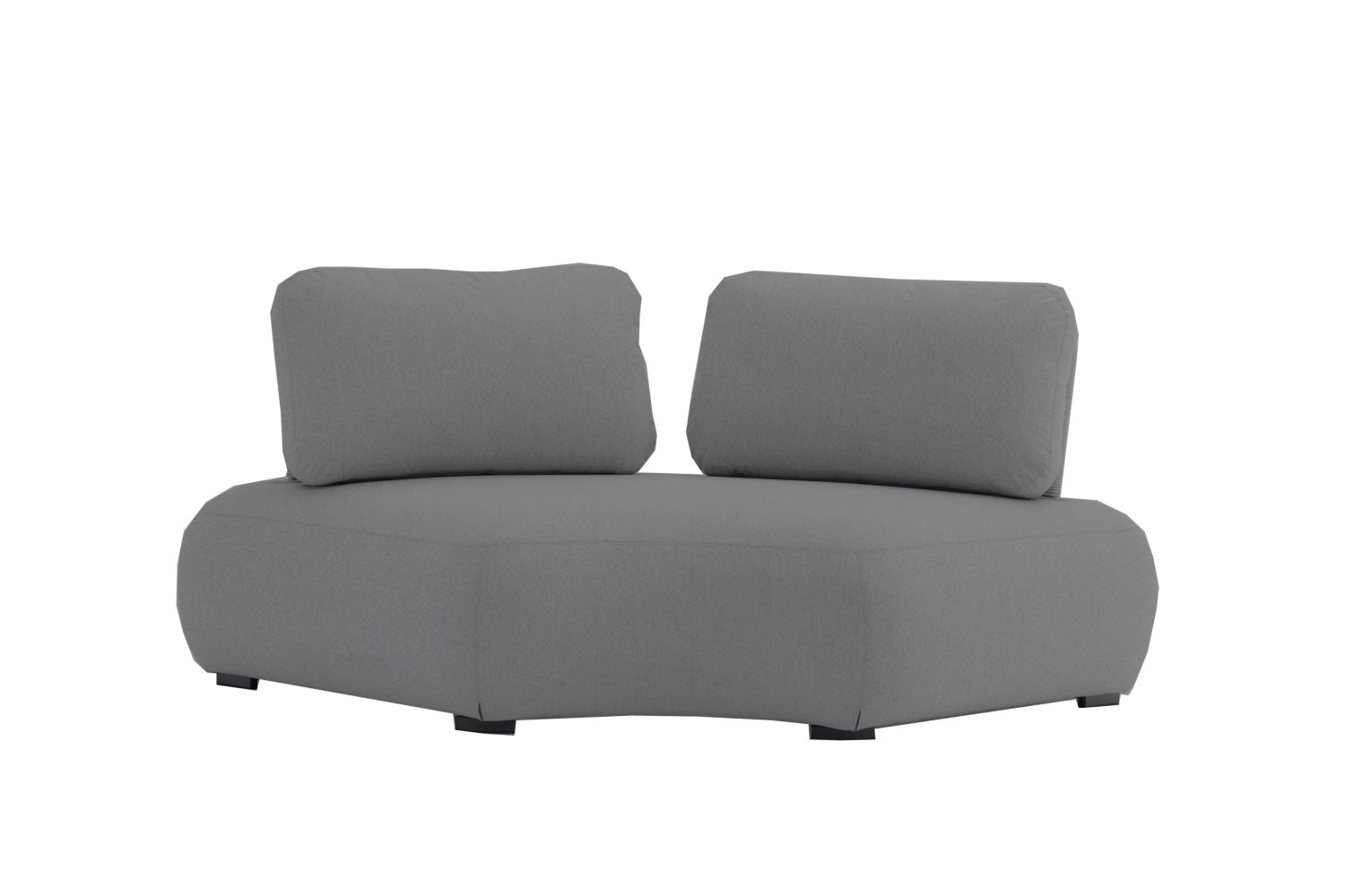Ora Corner Seater Outdoor Lounge - Charcoal | Outdoor Corner Lounge