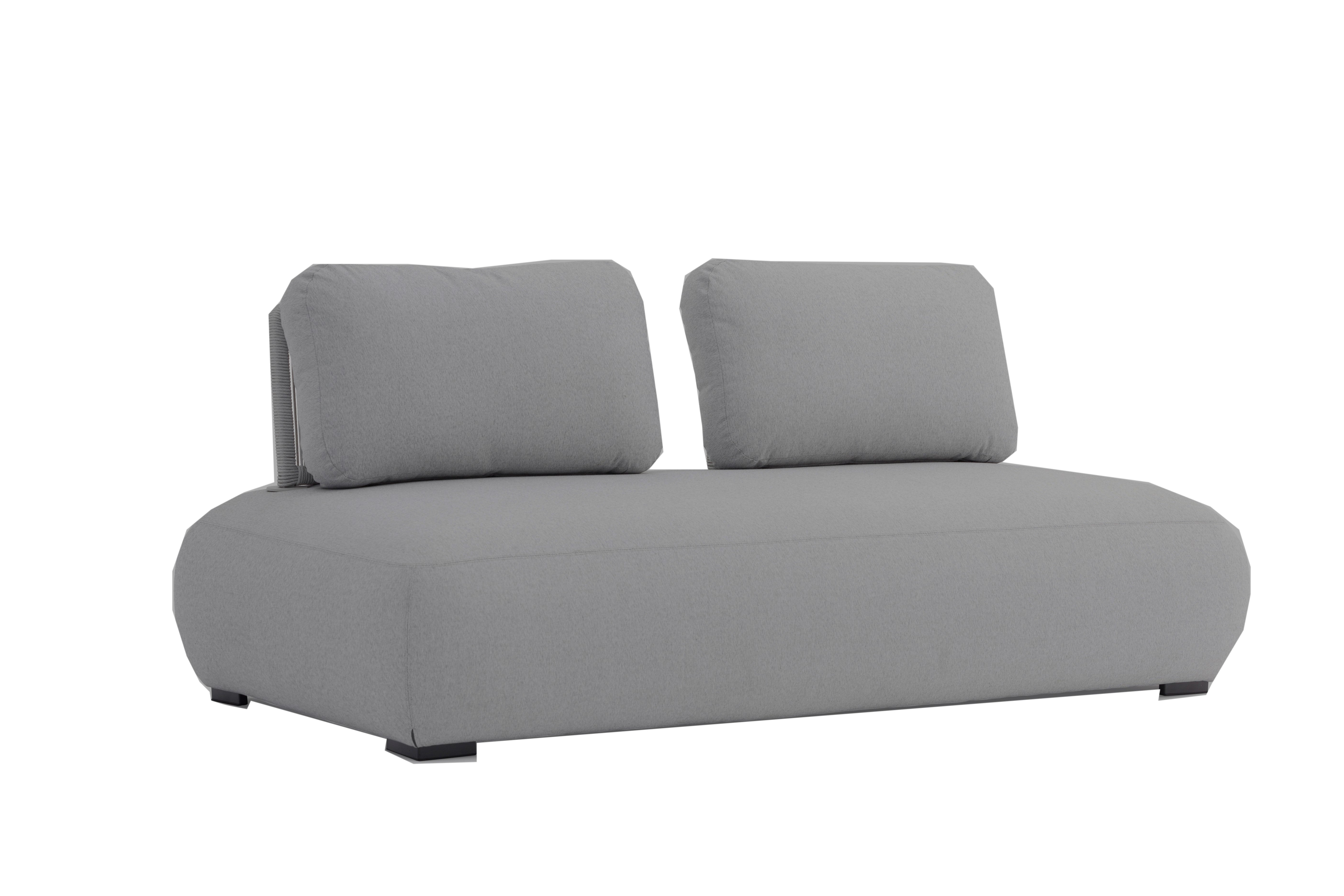 Ora Two Seater Outdoor Lounge - Charcoal
