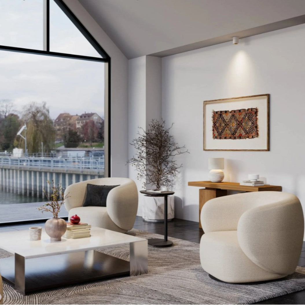 Swell Swivel Armchair